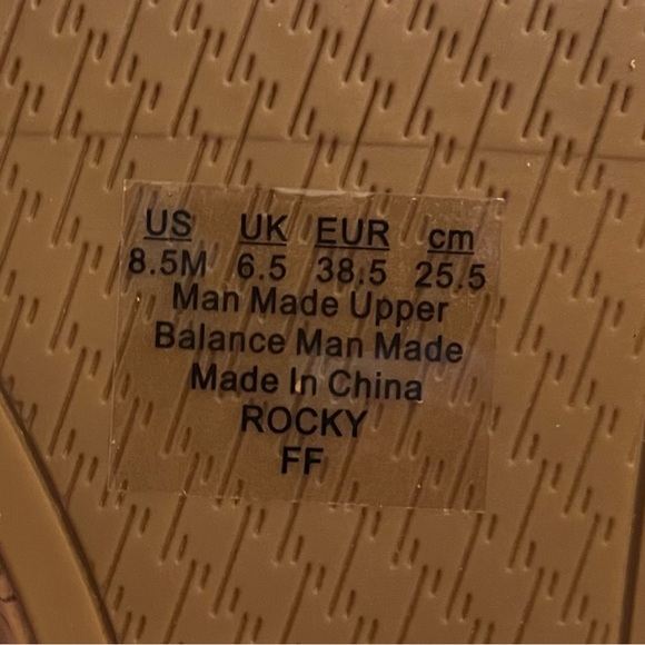 Ladies Circus by Sam Edelman Black Cork Wedge Sandals, Size 8.5, WORN ONCE! - Picture 6 of 6